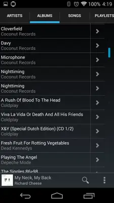 SmartVanilla Music android App screenshot 3